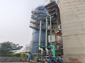 碳鋼+玻璃鱗片防腐脫硫塔